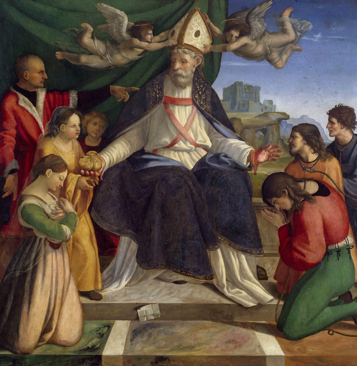 Bari Aziz Nikolaos tahta çıktı by Andrea Sabatini