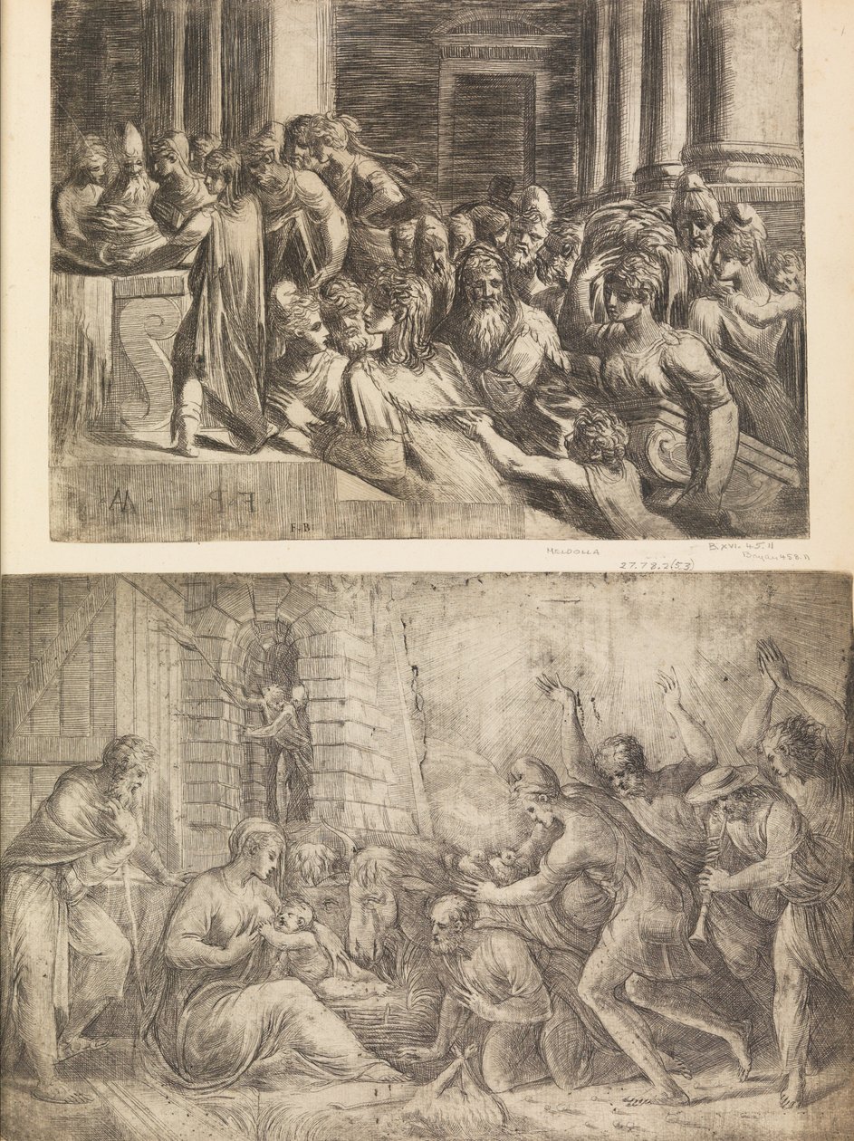 Doğuş, ca. 1558-60. by Andrea Schiavone