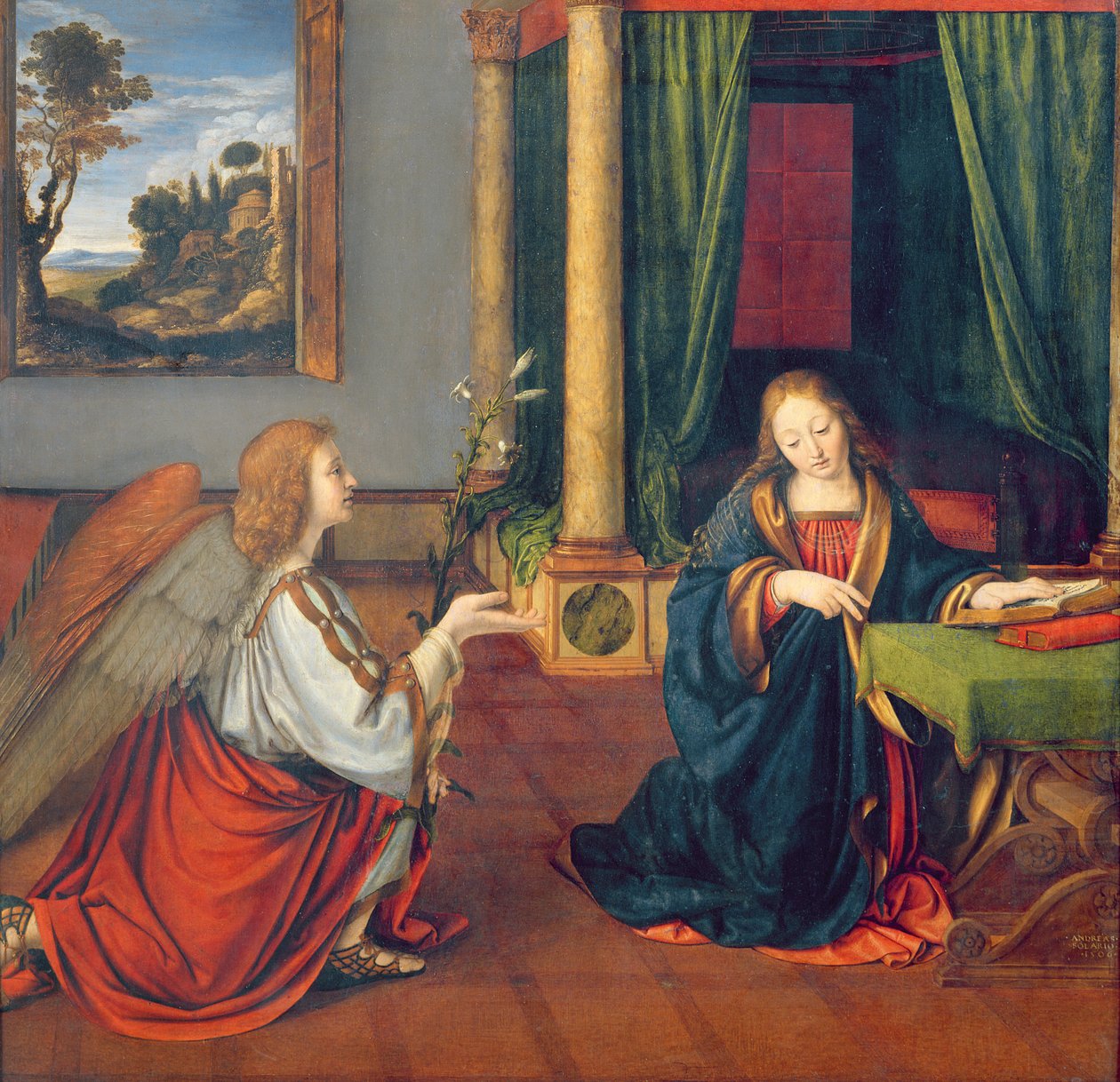 Müjde, 1506 by Andrea Solario