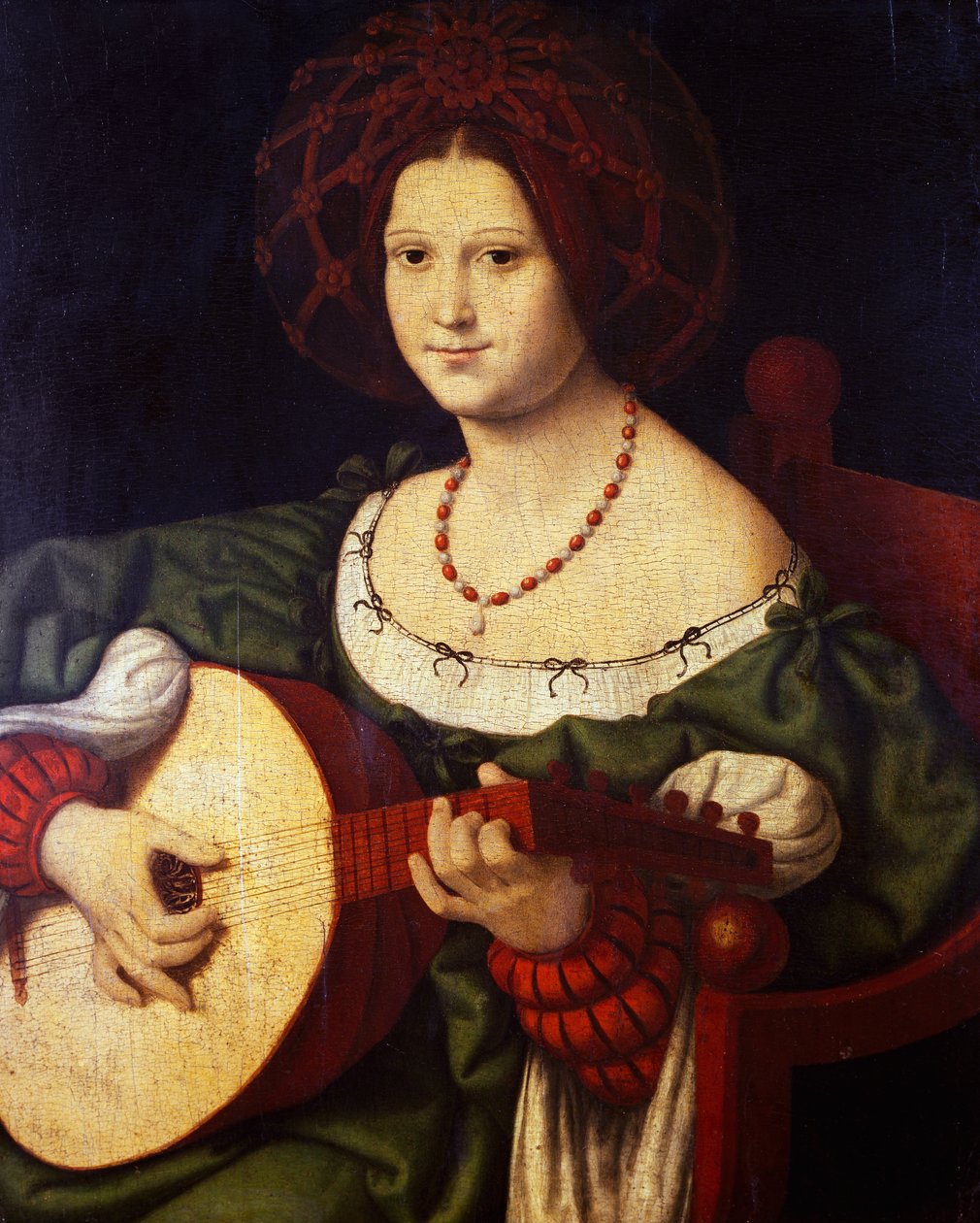 Lavtacı, Andrea Solario (yaklaşık 1465-1524), tuval üzerine yağlı boya, 64x52 cm. İtalya by Andrea Solario