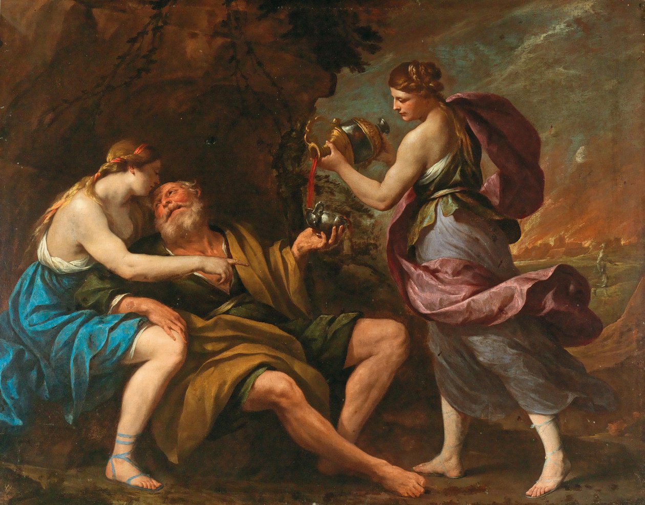 Lût ve Kızları, 1650