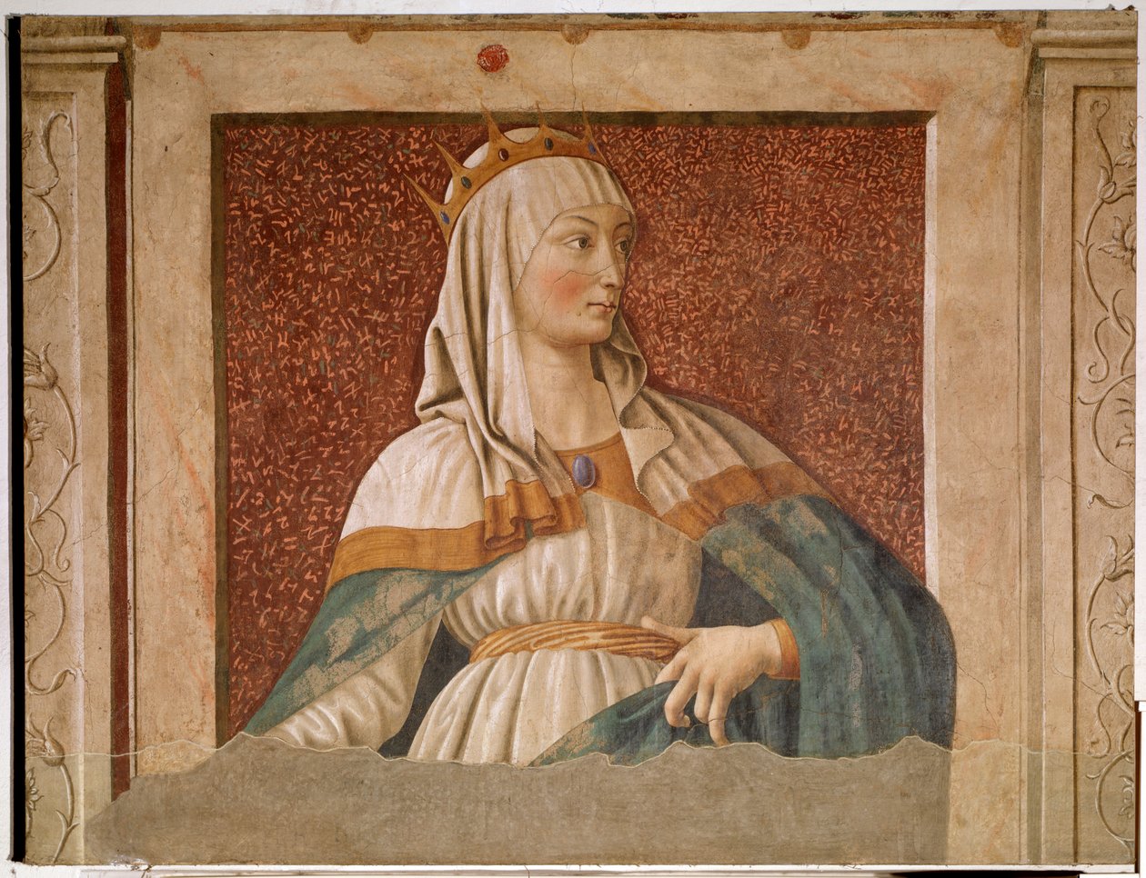 Kraliçe Esther'in Portresi (Fresco by Andrea del Castagno