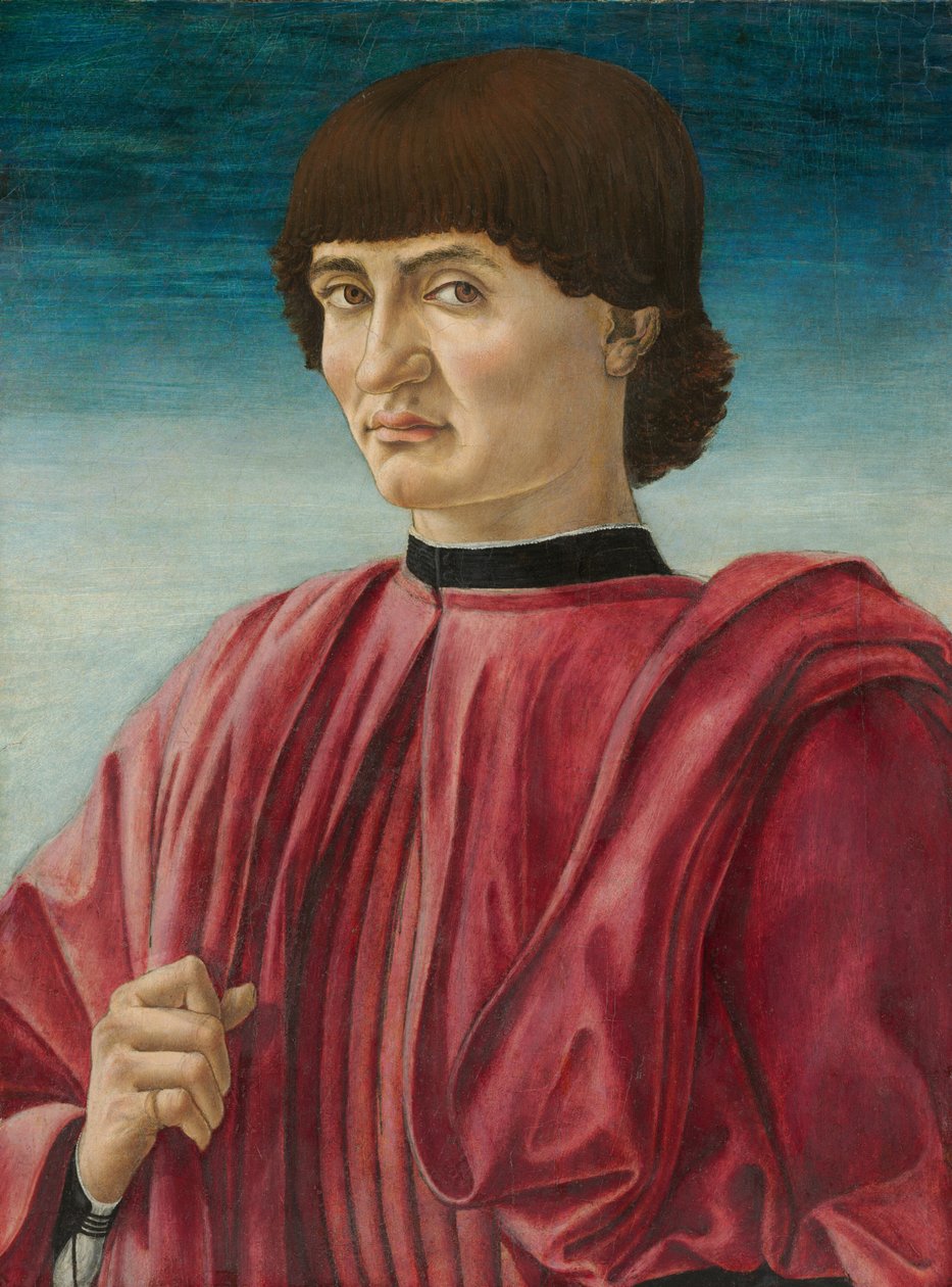 Bir Adamın Portresi, c. 1450. by Andrea del Castagno