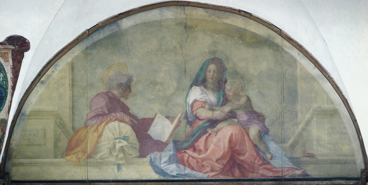 Andrea del Sarto (1486-1530), fresk tarafından Madonna del Sacco
