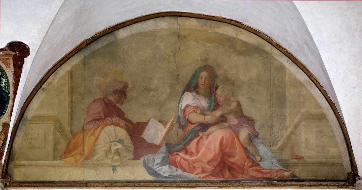 Madonna del Sacco (fresk) by Andrea del Sarto