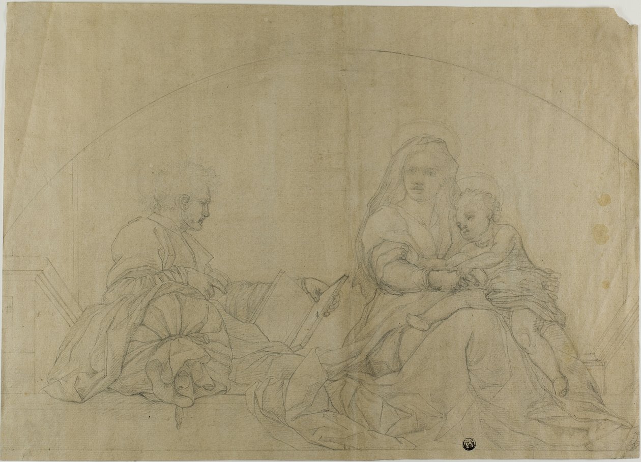 Madonna del Sacco by Andrea del Sarto