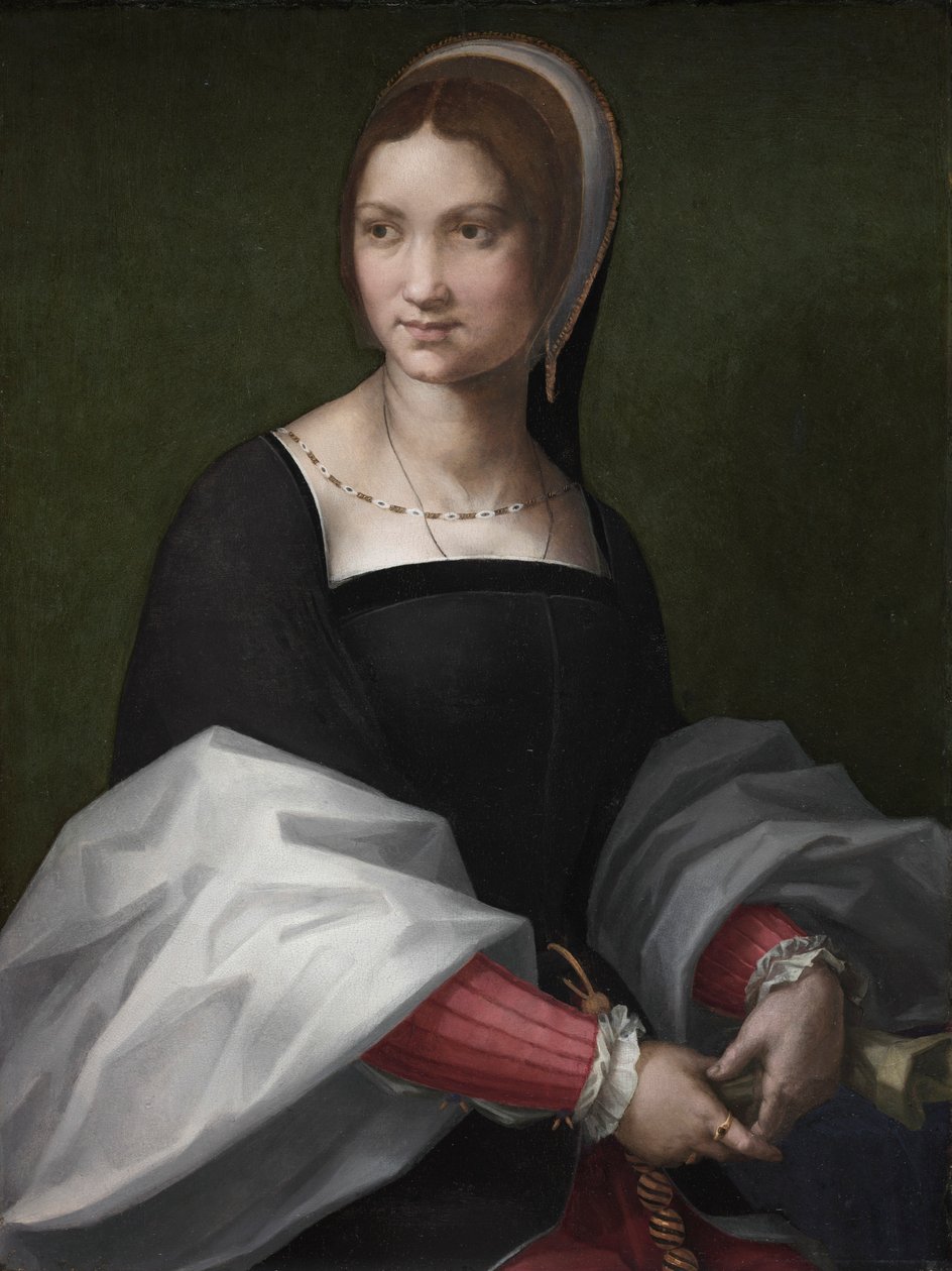 Kadın Portresi, c. 1518. by Andrea del Sarto