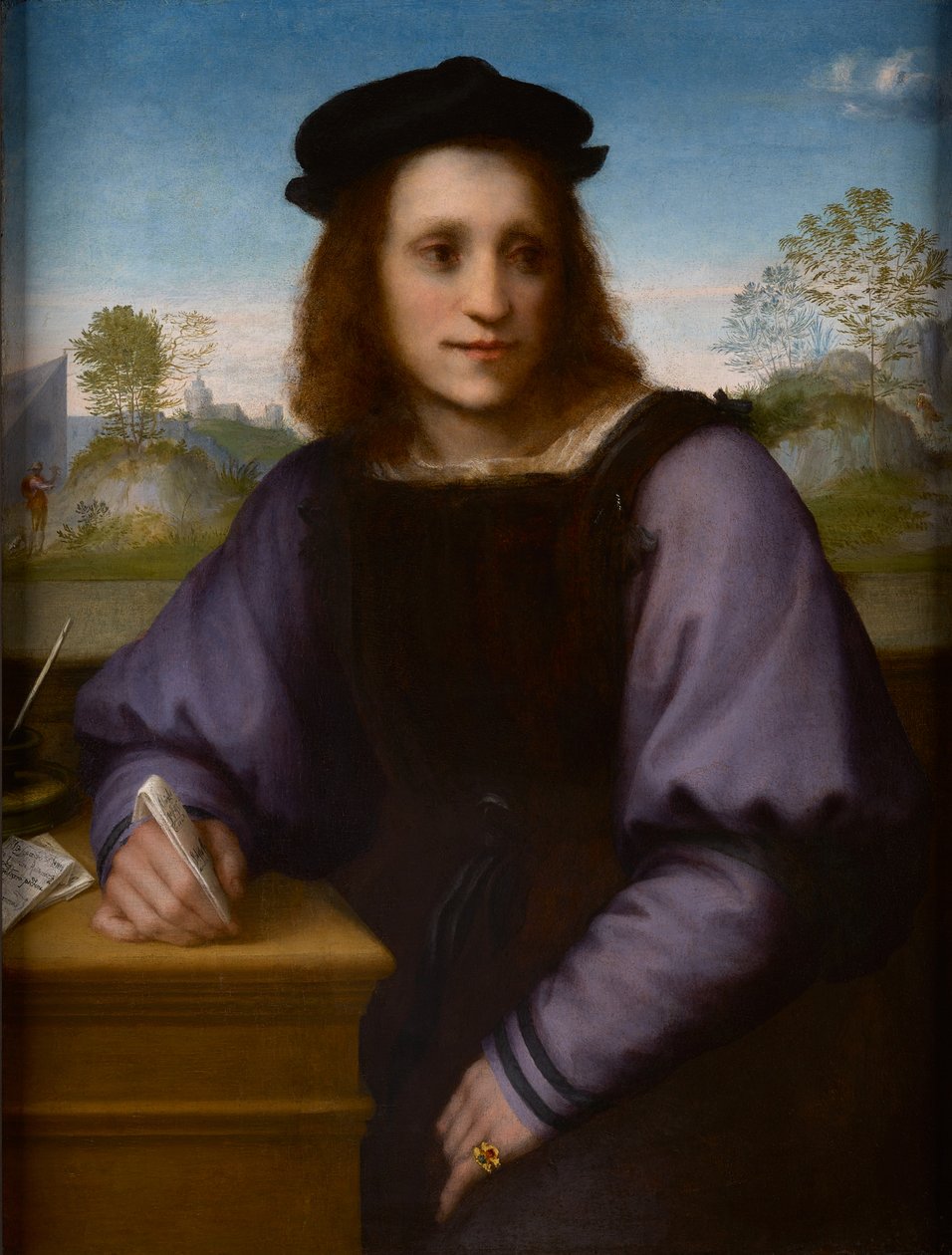 Genç bir adamın portresi, muhtemelen Andrea di Matteo degli Albizzi by Andrea del Sarto