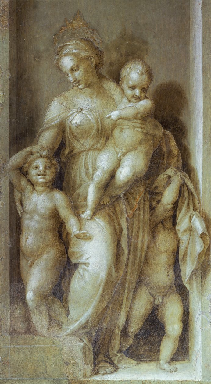 Hayırseverliğin temsili, Andrea del Sarto