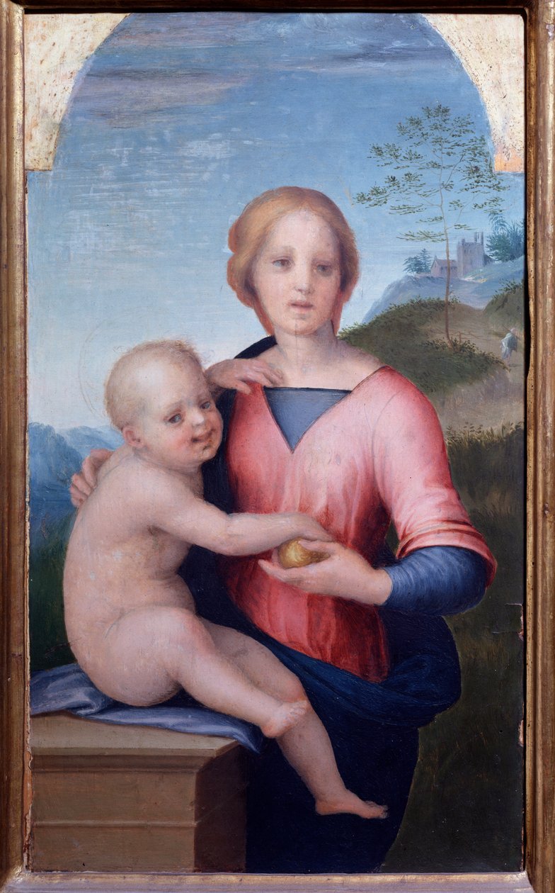 Çocuklu Bakire (Resim by Andrea del Sarto