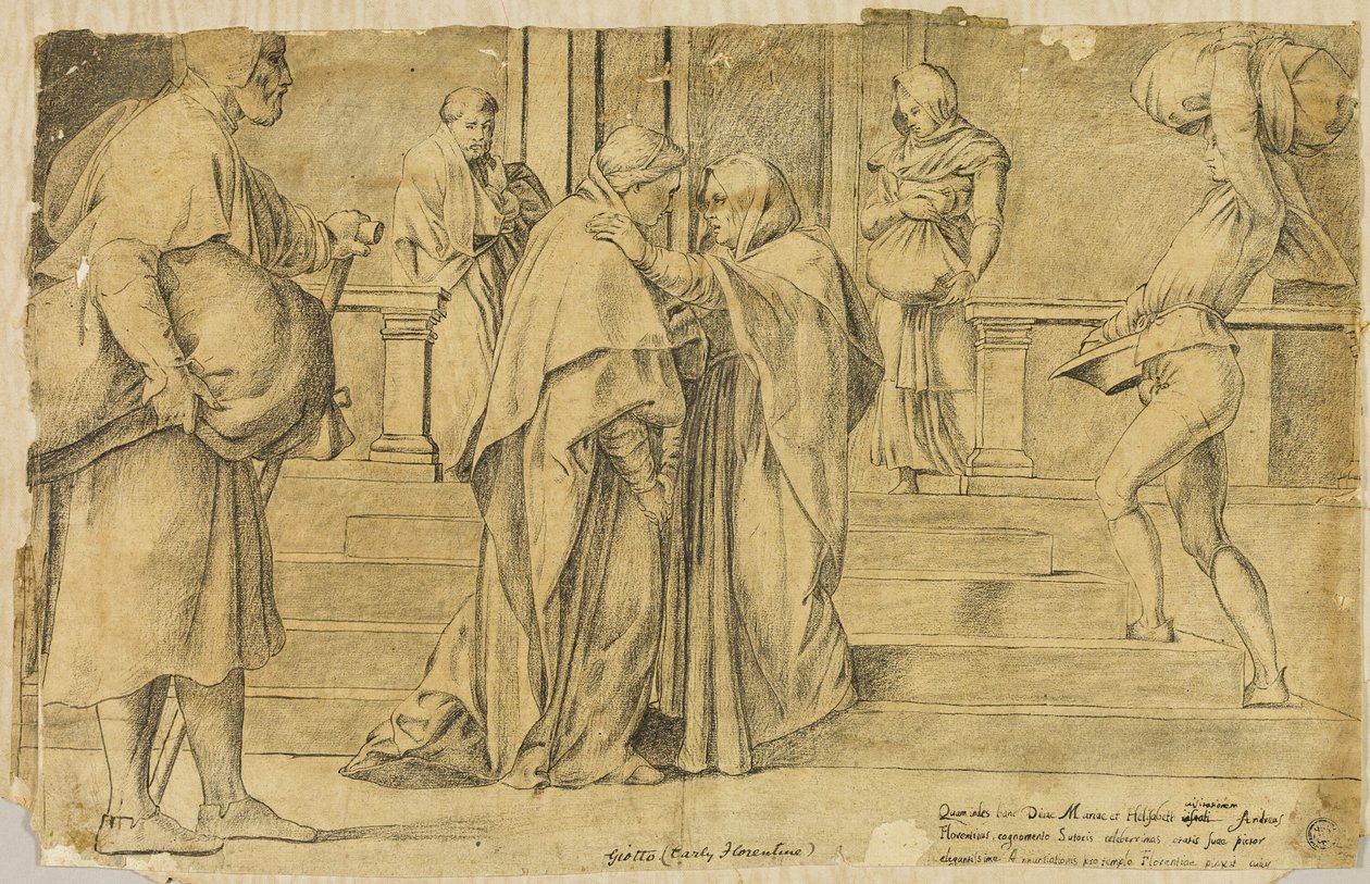 ziyaret by Andrea del Sarto