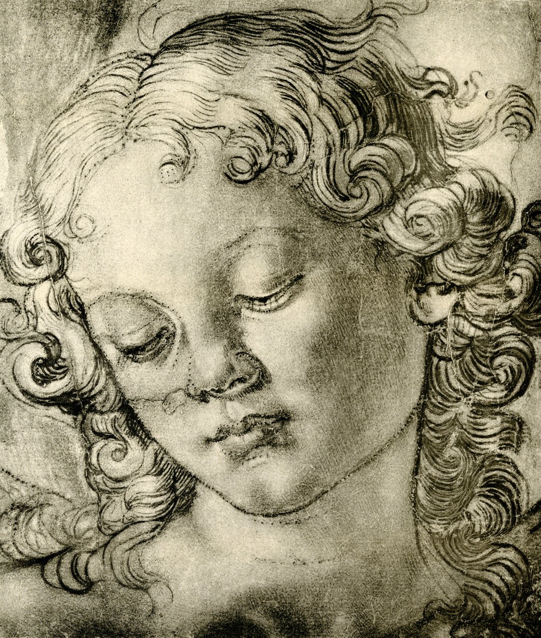 melek kafa by Andrea del Verrocchio