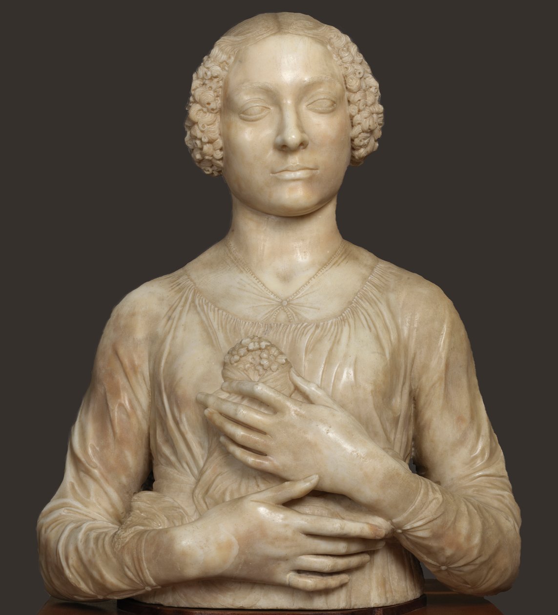 Buketli Kadın, yaklaşık 1475. by Andrea del Verrocchio