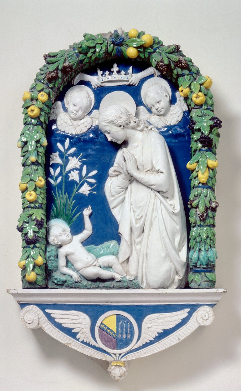 Zambaklar Madonna by Andrea Della Robbia