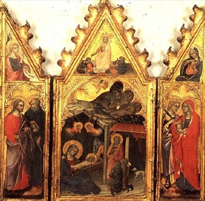 Müjde, Doğuş ve Diriliş by Andrea di Bartolo
