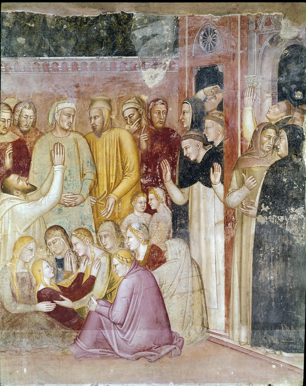 Aziz Peter Şehit felçli Anna#39;yı iyileştiriyor by Andrea di Bonaiuto (fl.1343 77)