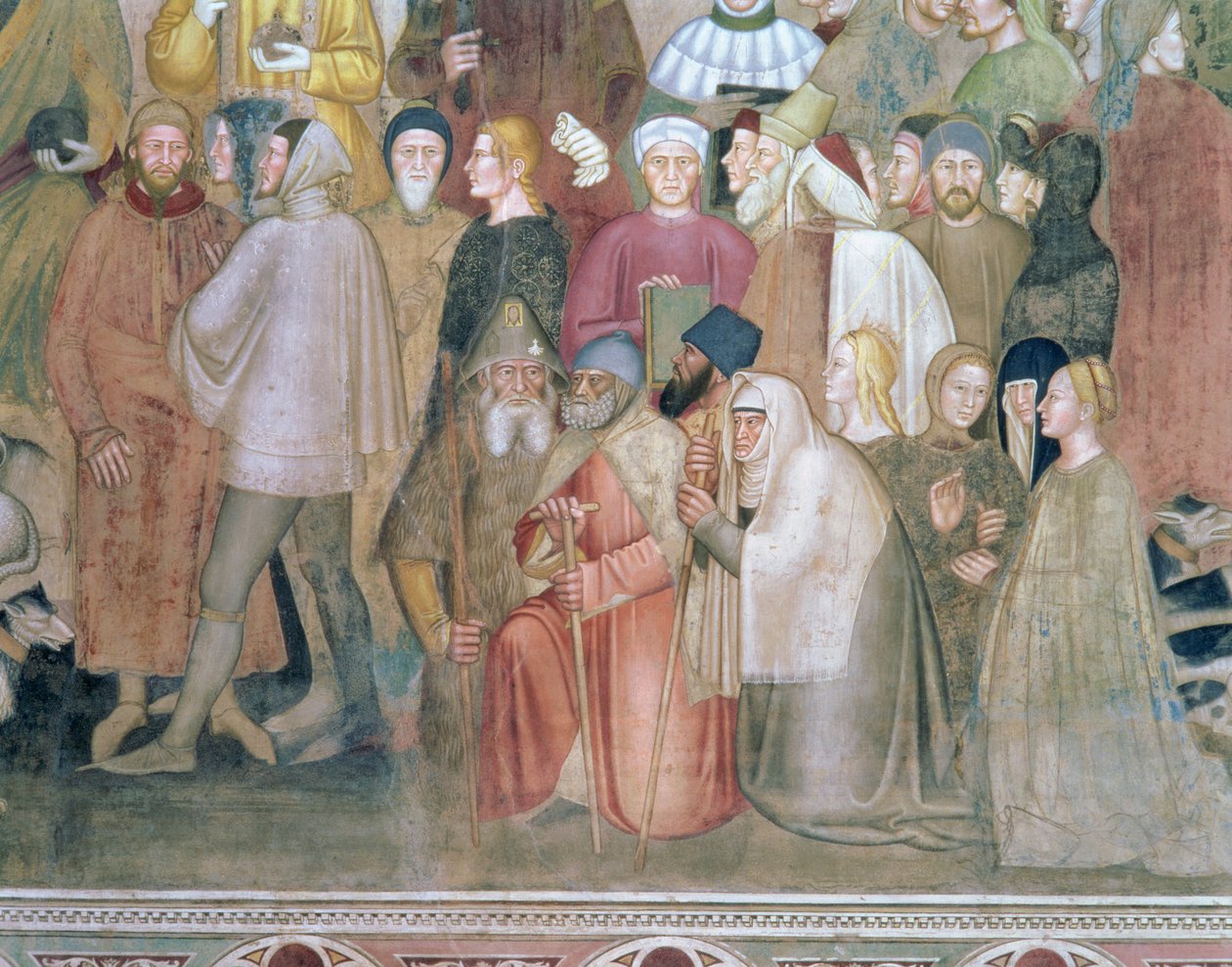 Kilise Militan ve Muzaffer, detay, İspanyol Şapeli