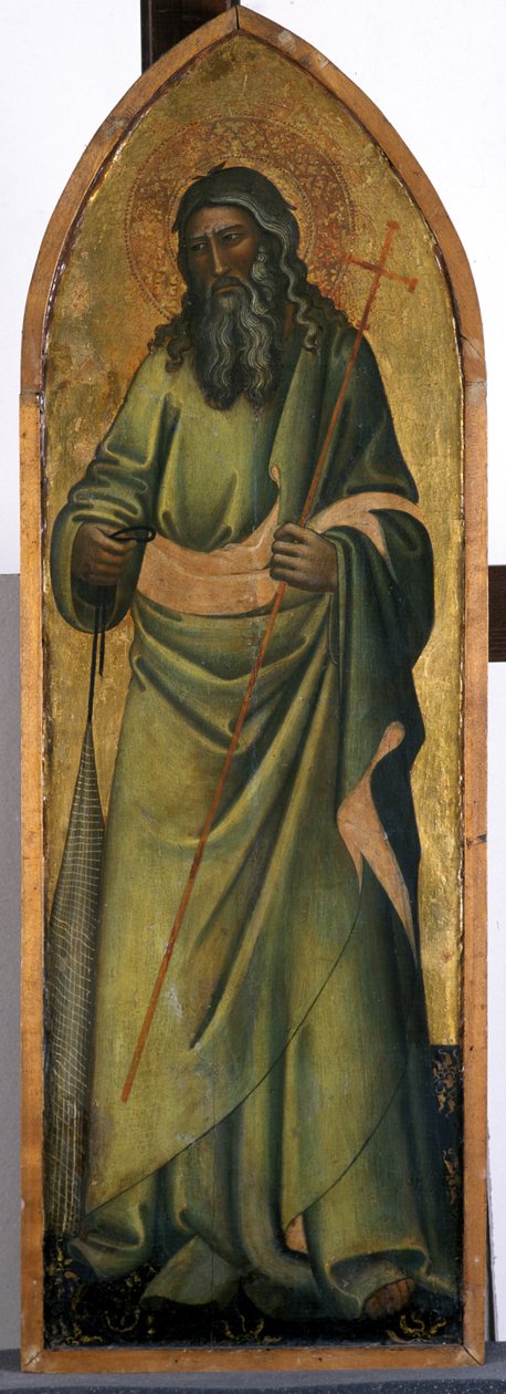 Havari Andrew, c.1370 (kavak ağacı üzerinde tempera) by Andrea di Bonaiuto fl.1343 77 Andrea di Bonaiuto fl.1343 77
