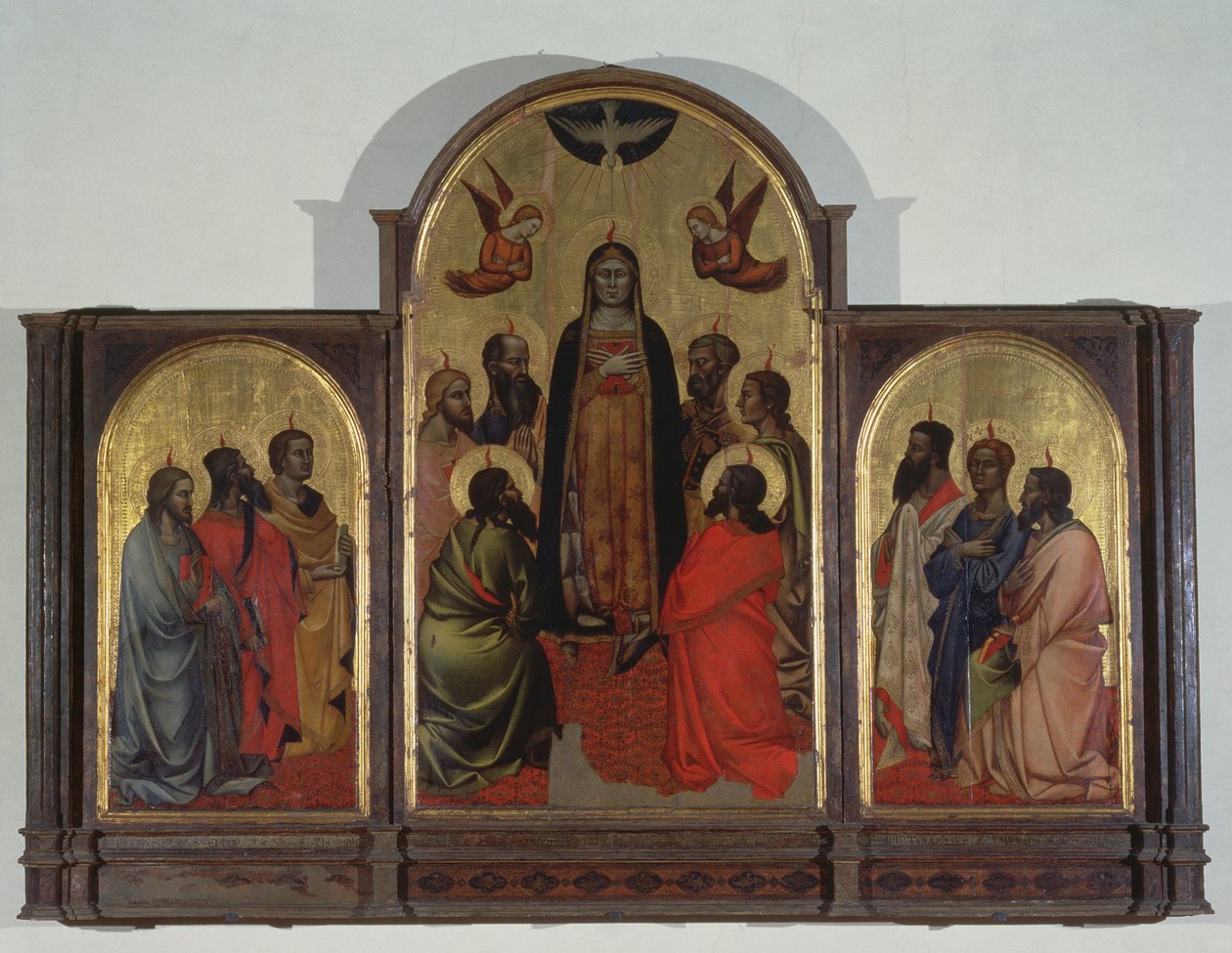 Pentekost (panelde tempera) by Andrea di Cione Orcagna