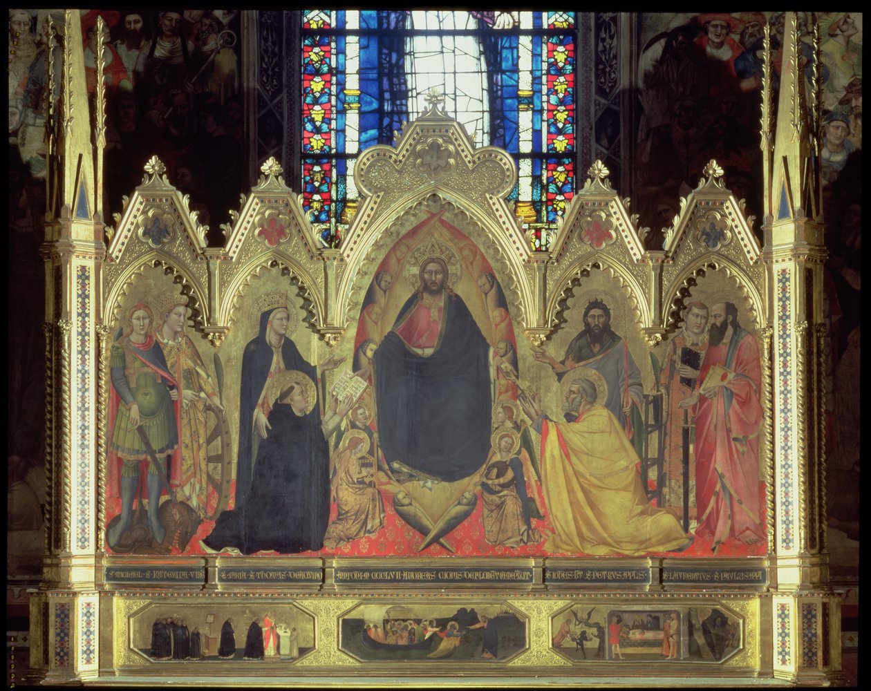 Strozzi Altarpiece, 1357 (panel) (ayrıntılar için 75592-6