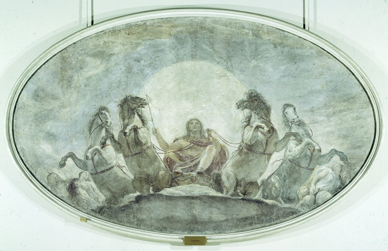 Apollo#39;nun arabası by Andrea the Elder Appiani