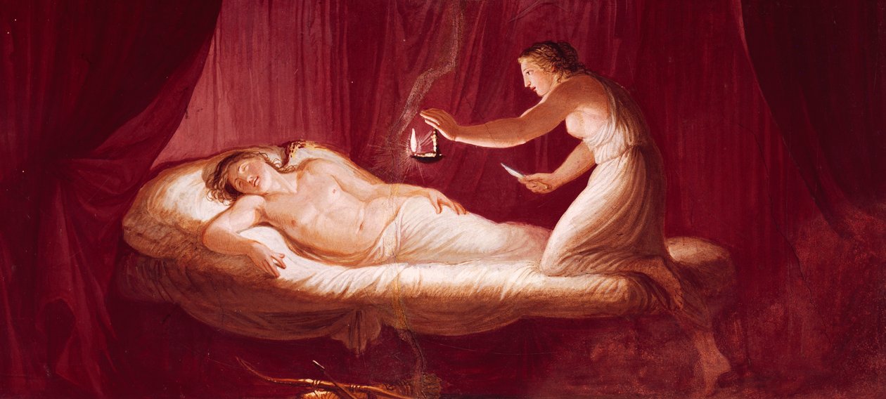 Aşk Yaralayan Ruh, Andrea Appiani tarafından, taze by Andrea the Elder Appiani