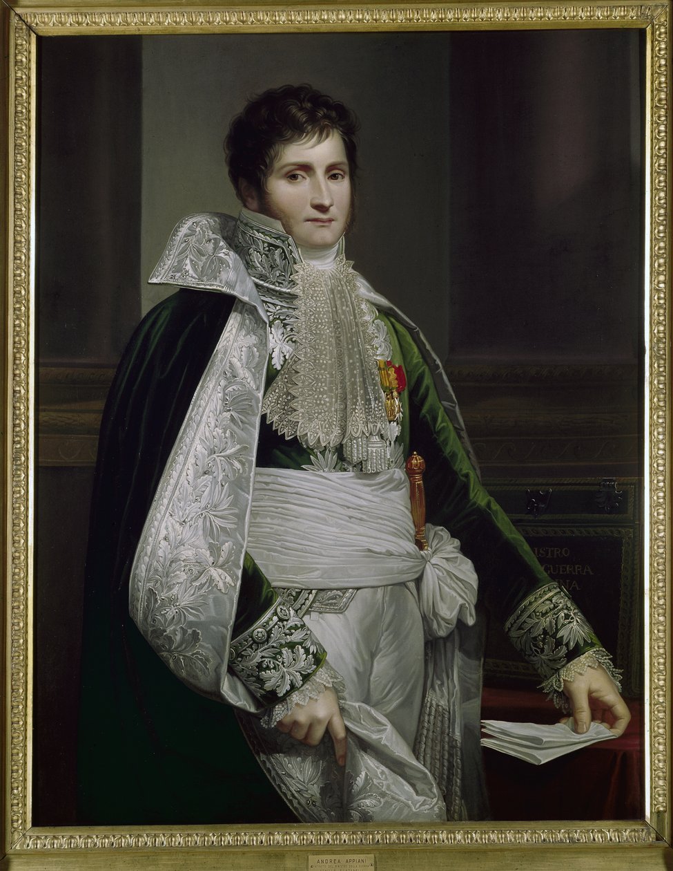 Marquis Achille Fontanelli#39;nin portresi by Andrea the Elder Appiani
