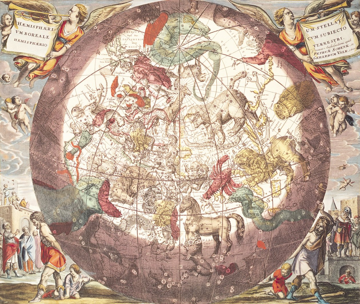 Pieter Schenk (1660-1719) ve Gerard Valk (1651-1726) tarafından oyulmuş 