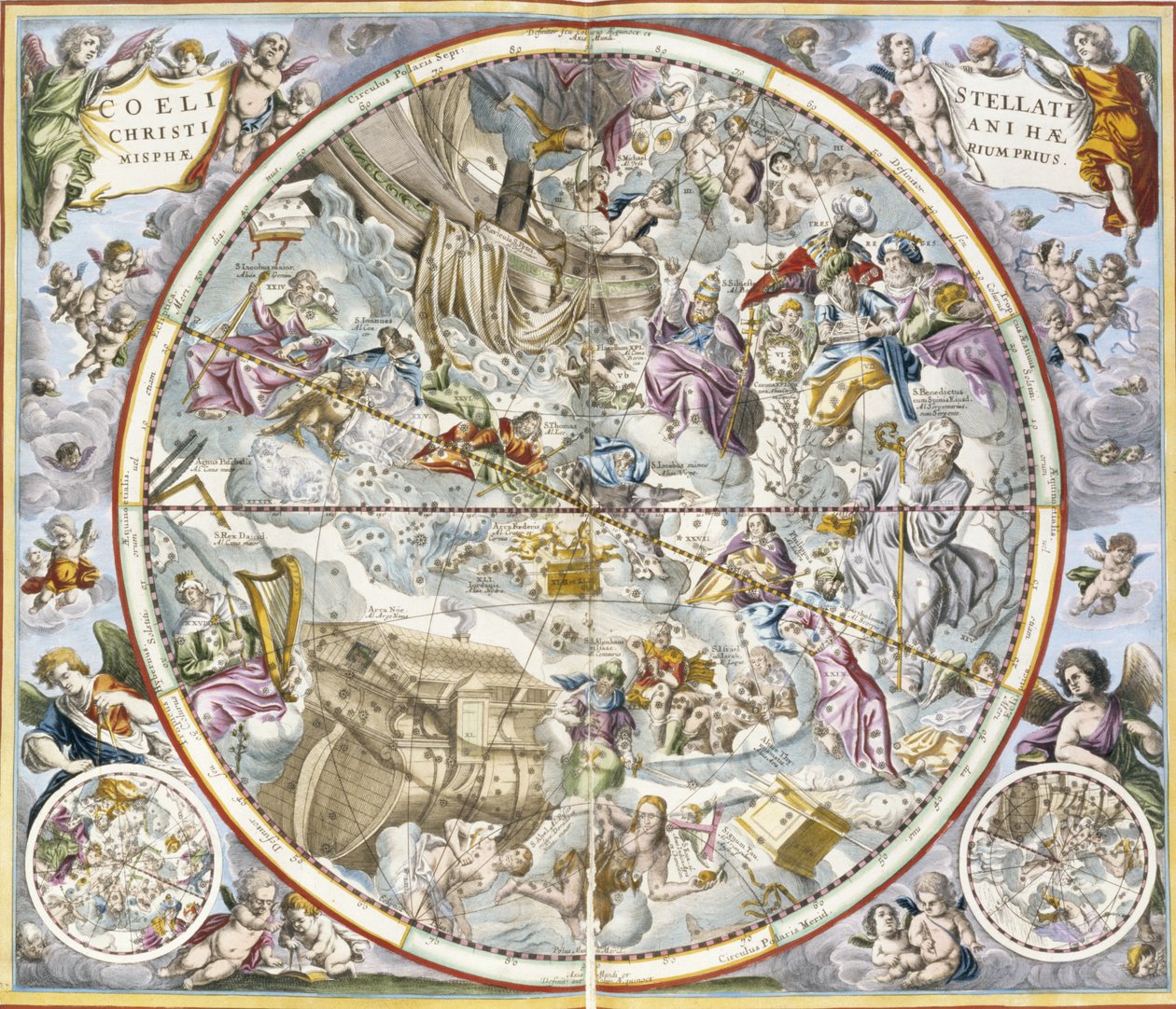 The Celestial Atlas veya The Harmony of the Universe atlas coelestis seu harmonia macrocosmica pub