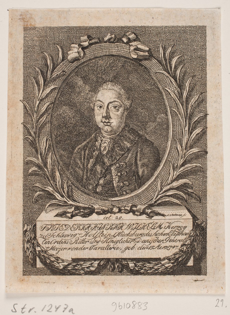 Lyksburg Dükü Frederik Henrik Vilhelm by Andreas Støttrup