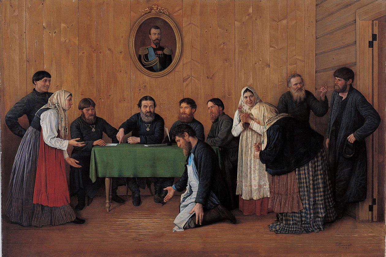 Uzlaşma, 1898 by Andrei Antipovich Rumyantsev
