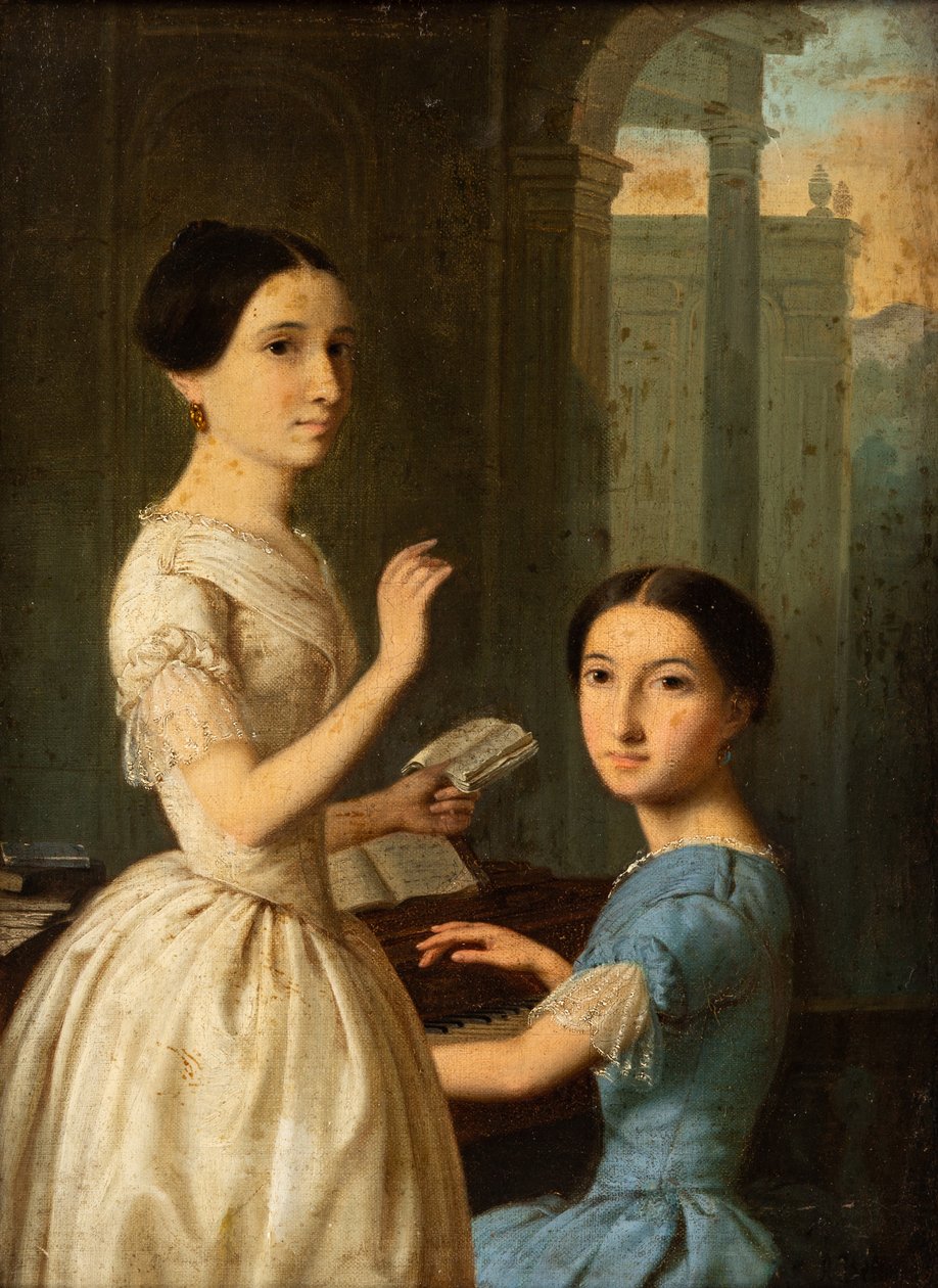 Maria ve Ekaterina Novoseltseva. by Andrei Belloli