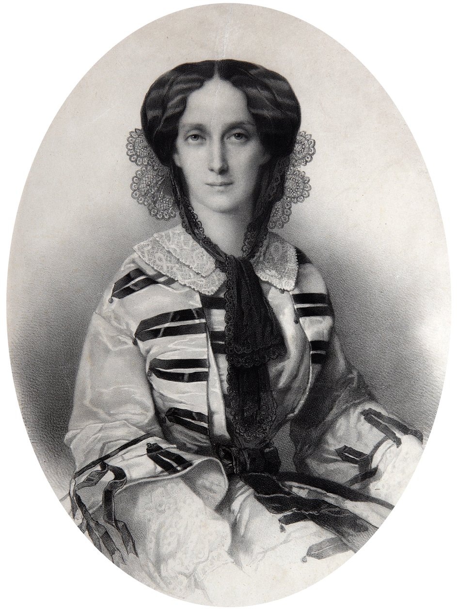 Rus Çarı Maria Aleksandrovna, 1860 by Andrei Deniere