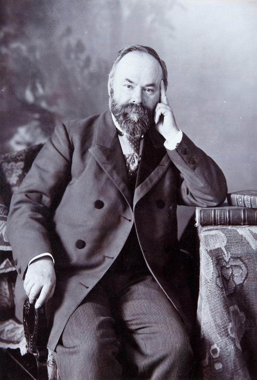 Pyotr Shchukin, Rus sanat koleksiyoncusu, c1890-c1900 by Andrei Osipovich Karelin