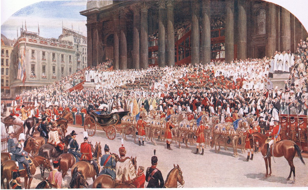 St Pauls Katedrali: Kraliçe Victorias Diamond Jubilee 22 Haziran 1897, Waverley Book Company Limited tarafından yayınlanan Cassells History of the British People