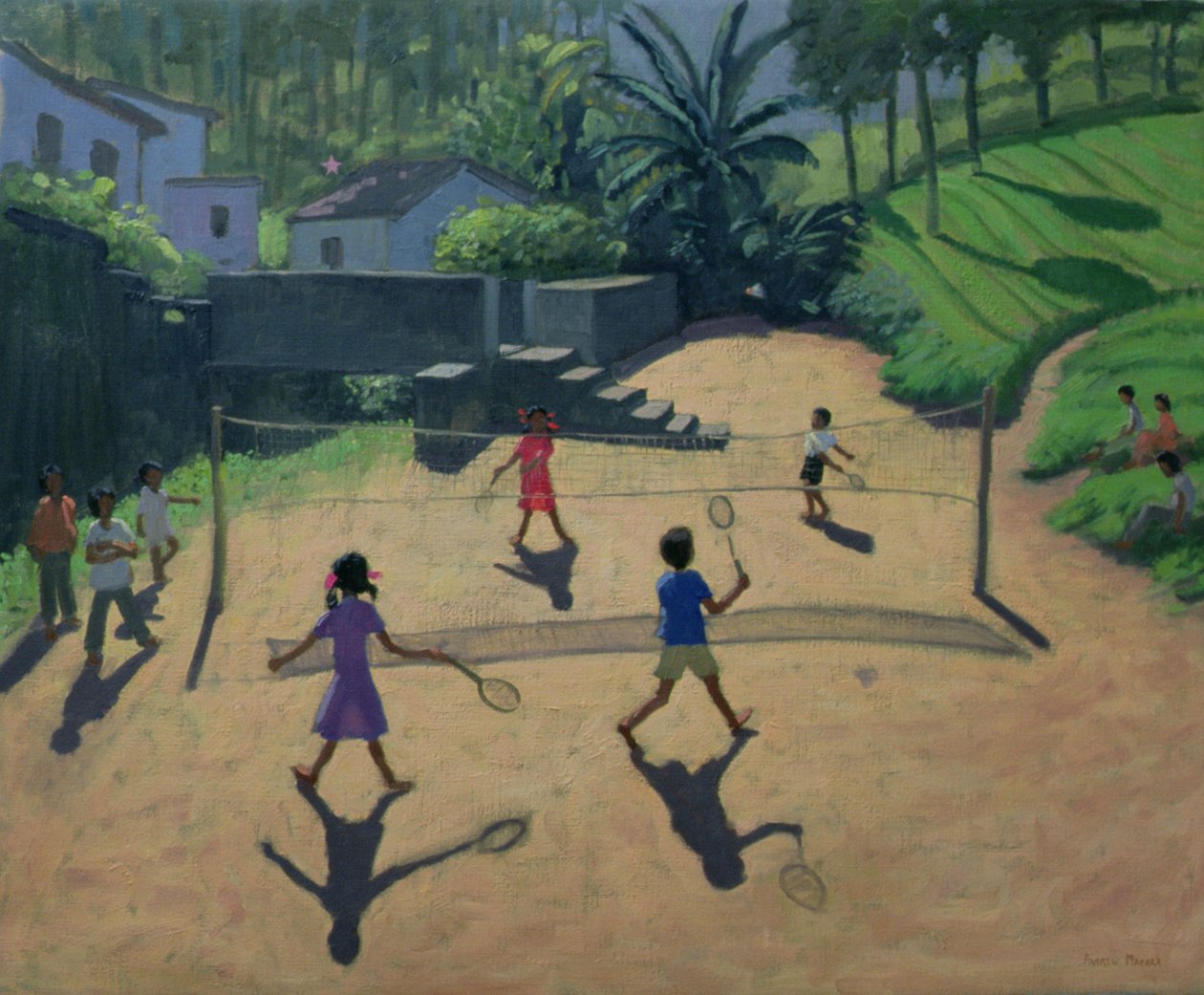 Badminton, Coonoor, Hindistan by Andrew Macara