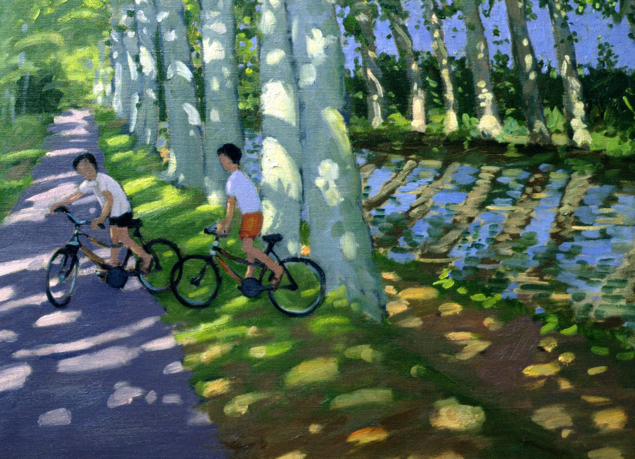 Canal du Midi, Fransa by Andrew Macara