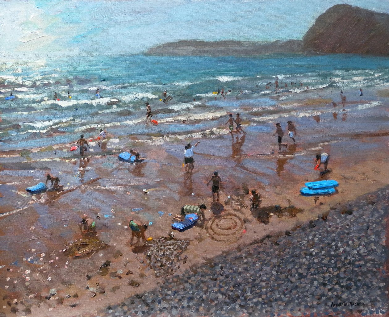 Kumdaki Çemberler, Sidmouth, 2007 by Andrew Macara