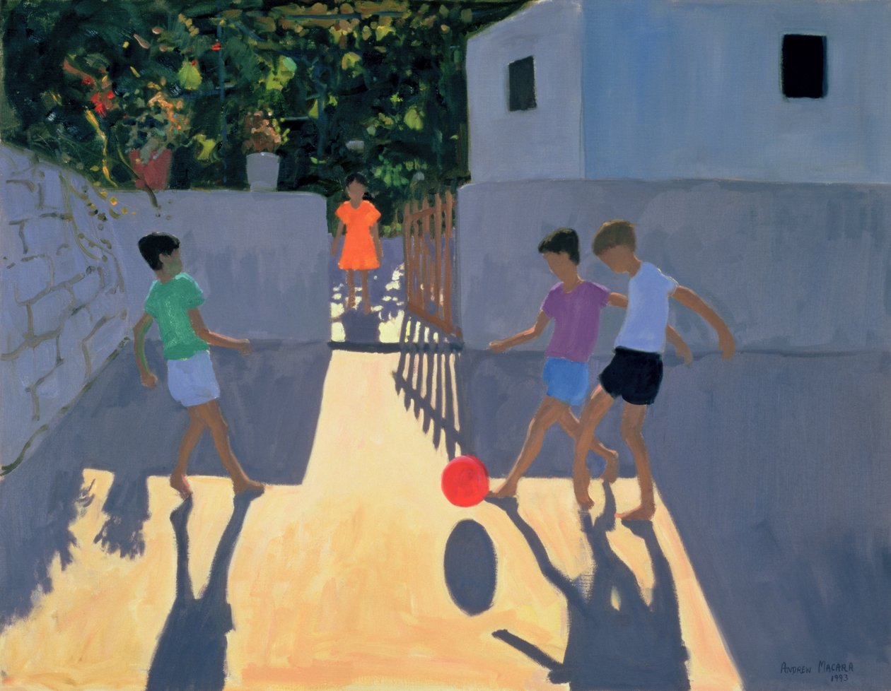 Futbolcular, Kos, 1993 by Andrew Macara