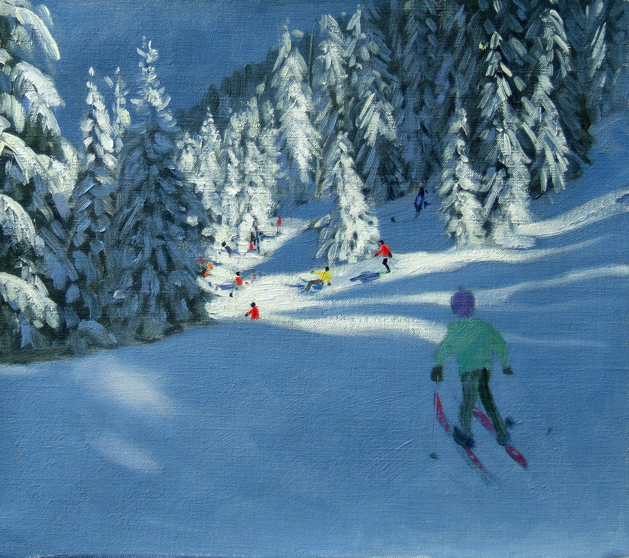 Taze Kar, Morzine, Fransa by Andrew Macara