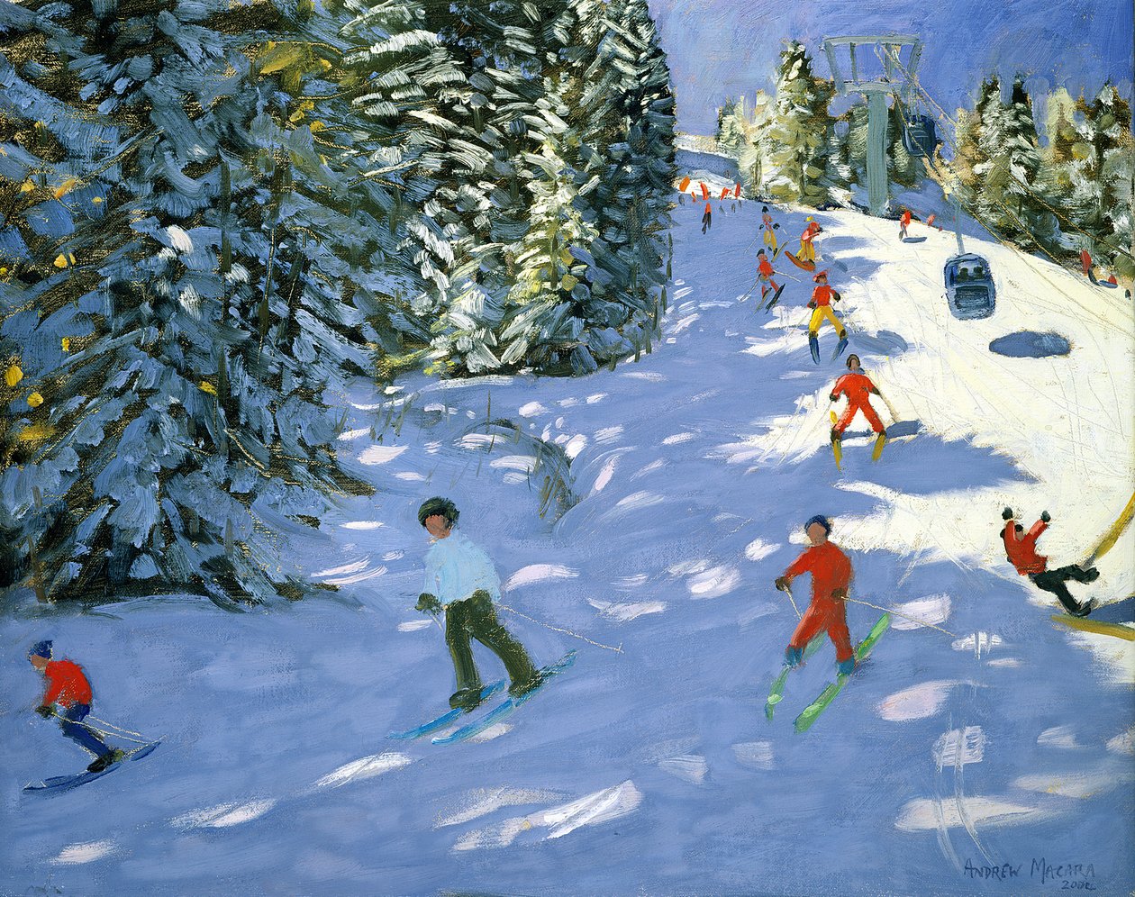 Gondol, Avusturya Alpleri, 2004 by Andrew Macara