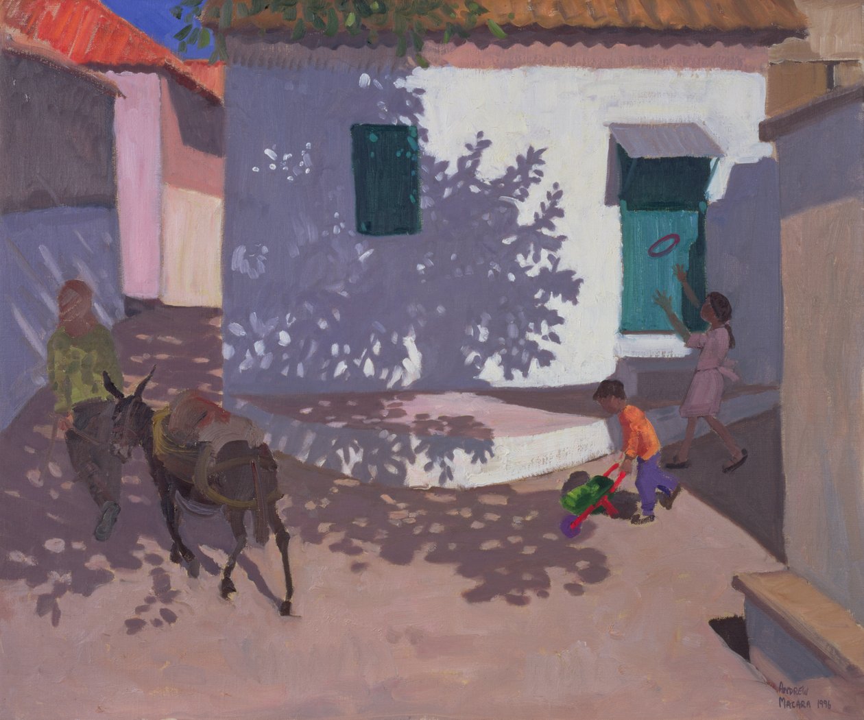 Yeşil Kapı ve Gölgeler, Midilli, 1996 by Andrew Macara