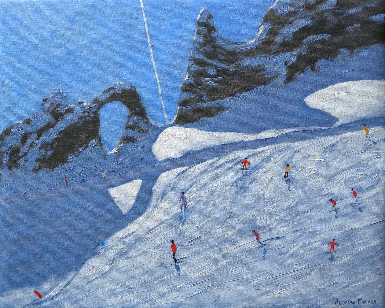 Aiguille Percee, Tignes, 2009 by Andrew Macara
