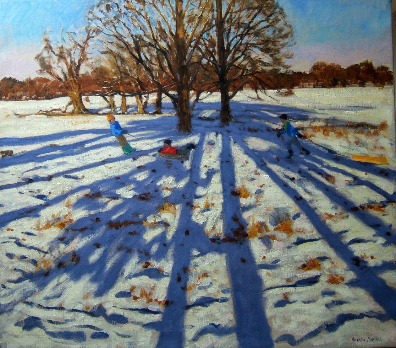 Kış Ortası, Calke Manastırı, Derbyshire by Andrew Macara