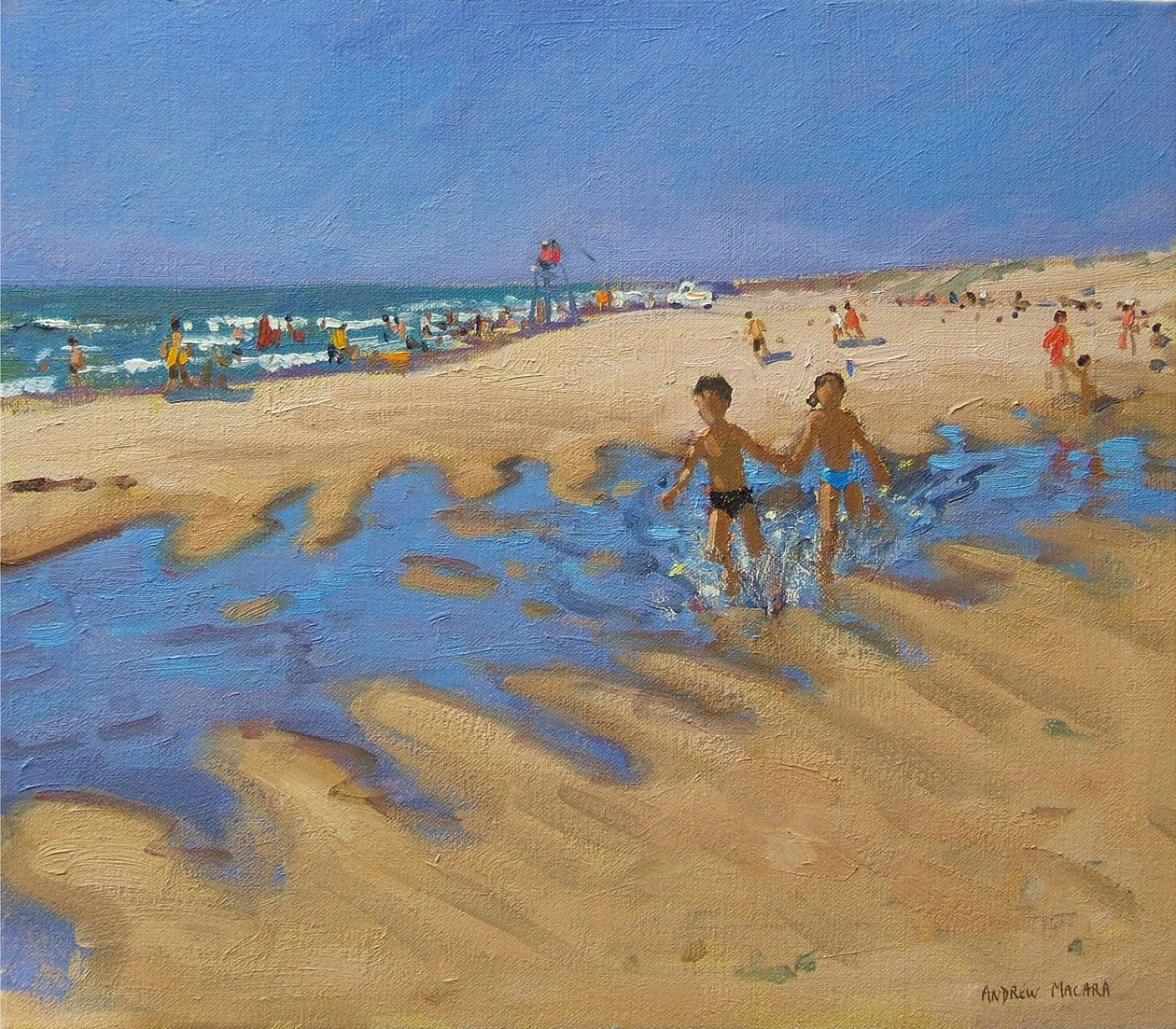 Montalivet, Fransa by Andrew Macara