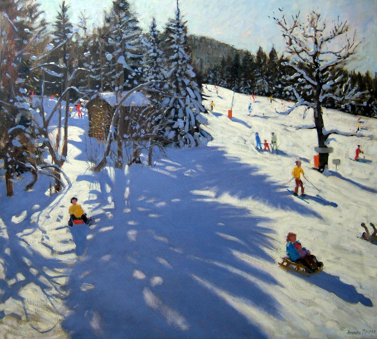 Dağ kulübesi, Morzine by Andrew Macara