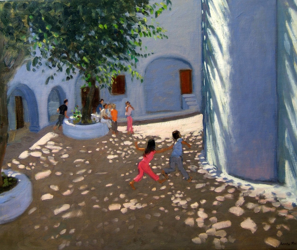 Mikonos manastırı by Andrew Macara