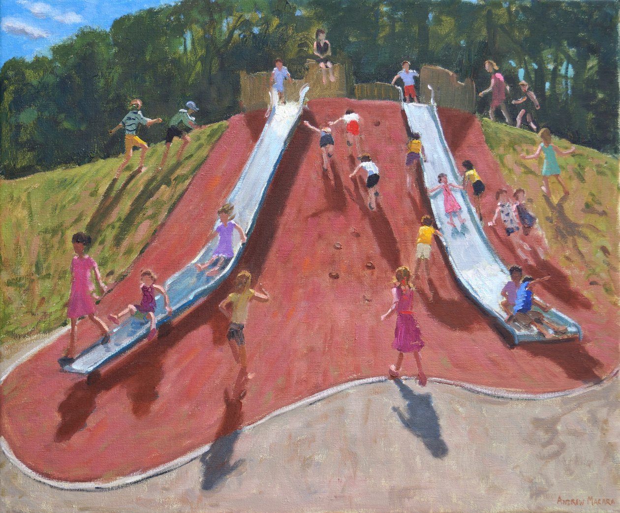Oyun Alanı, Markeaton Parkı, Derbi, by Andrew Macara