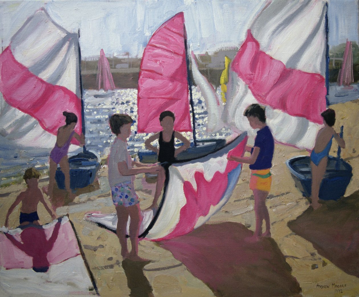Yelkenli, Royan, Fransa, 1992 by Andrew Macara