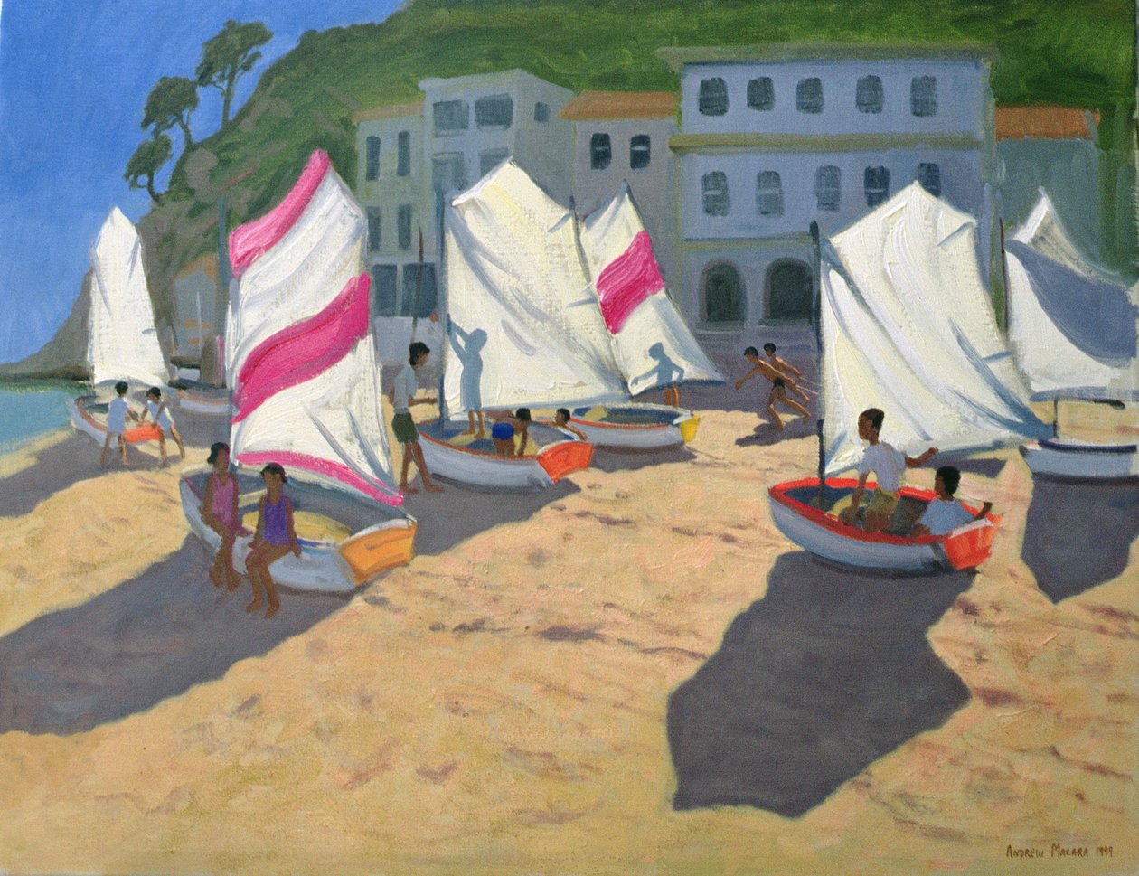 Yelkenliler, Costa Brava, 1999 by Andrew Macara